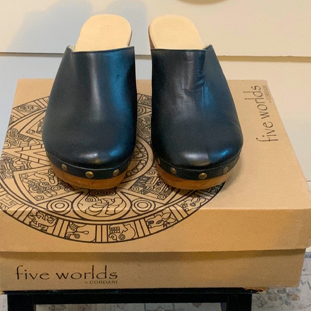 Cordani Zorba Clog Black 39